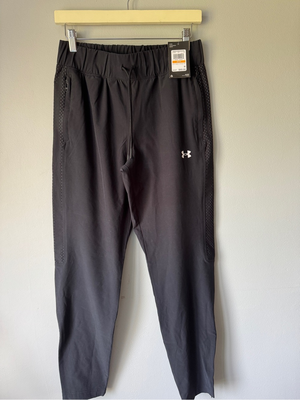 Under Armour Black Performance Track Pants